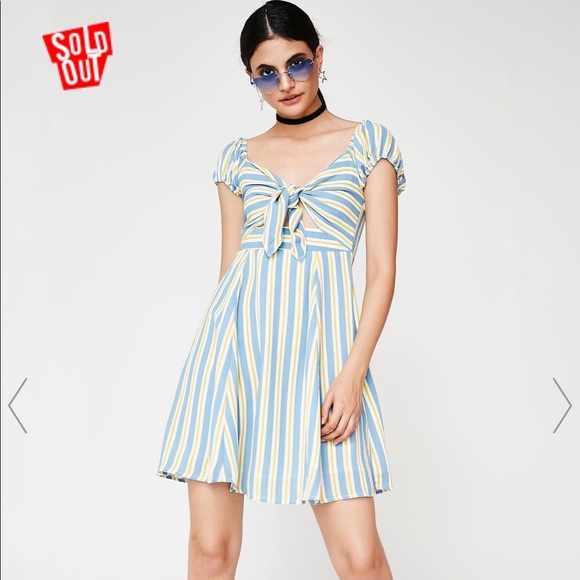 Dolls Kill Dresses & Skirts - Dolls Kill Striped dress